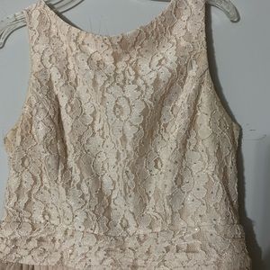 Off white prom dress